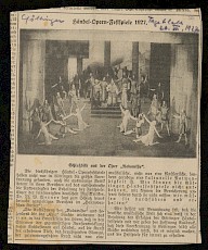Rezension zu den „Händel-Opern-Festspiele 1927“ aus dem Göttinger Tageblatt, 20.7.1927