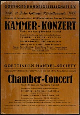 25 Jahre Göttinger Händelfestspiele, Original-Plakat